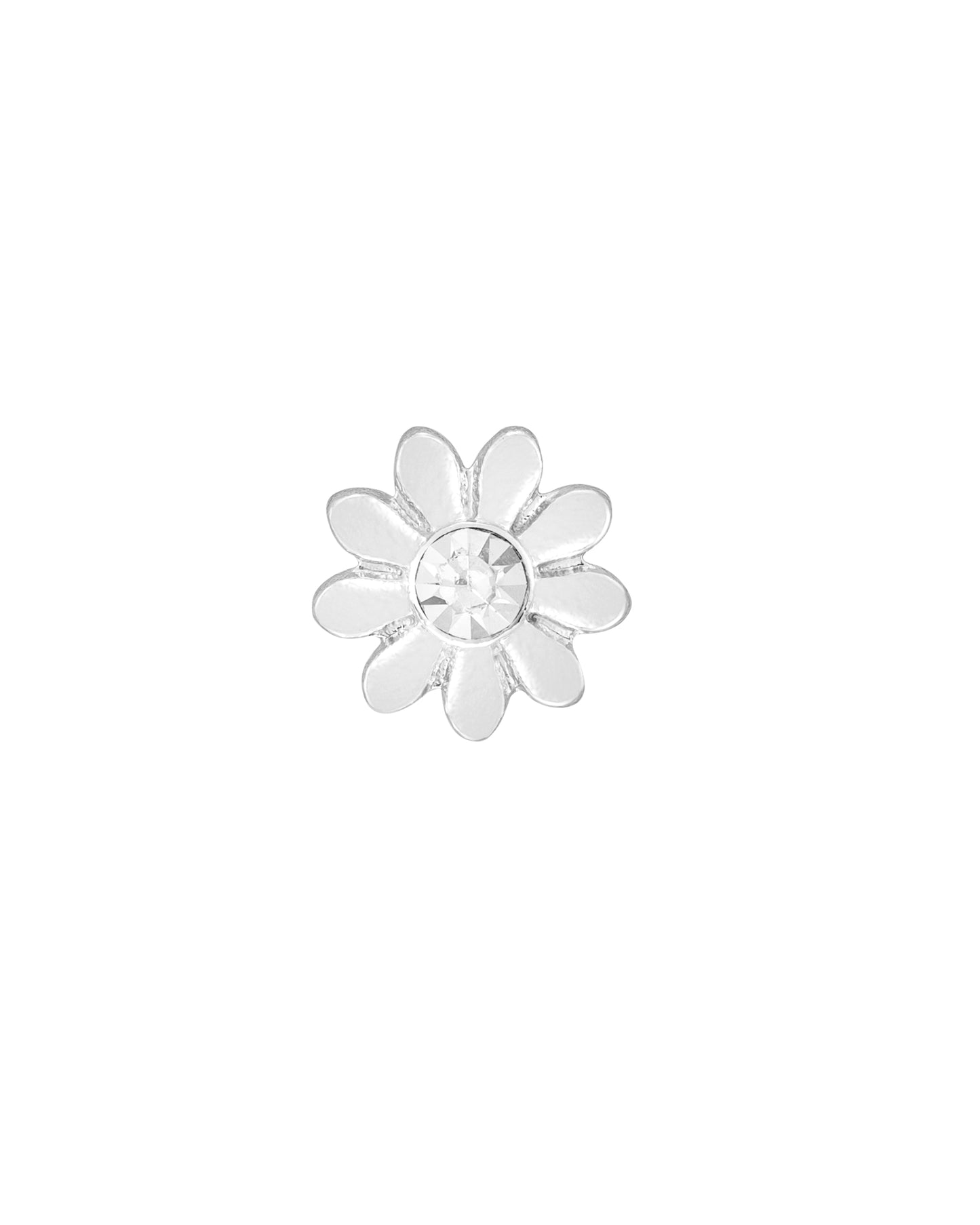 RG/ CHRM/SILVER FLOWER